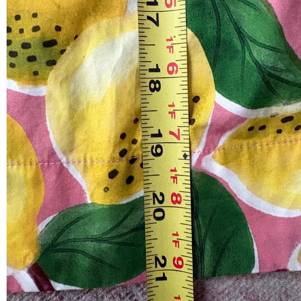 FARM Rio Pink Lemon Print Button-Up Blouse - Picture 9 of 9